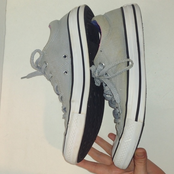 CONVERSE Gray reverse Galaxy size 8 and 1/2 women's - Picture 4 of 12